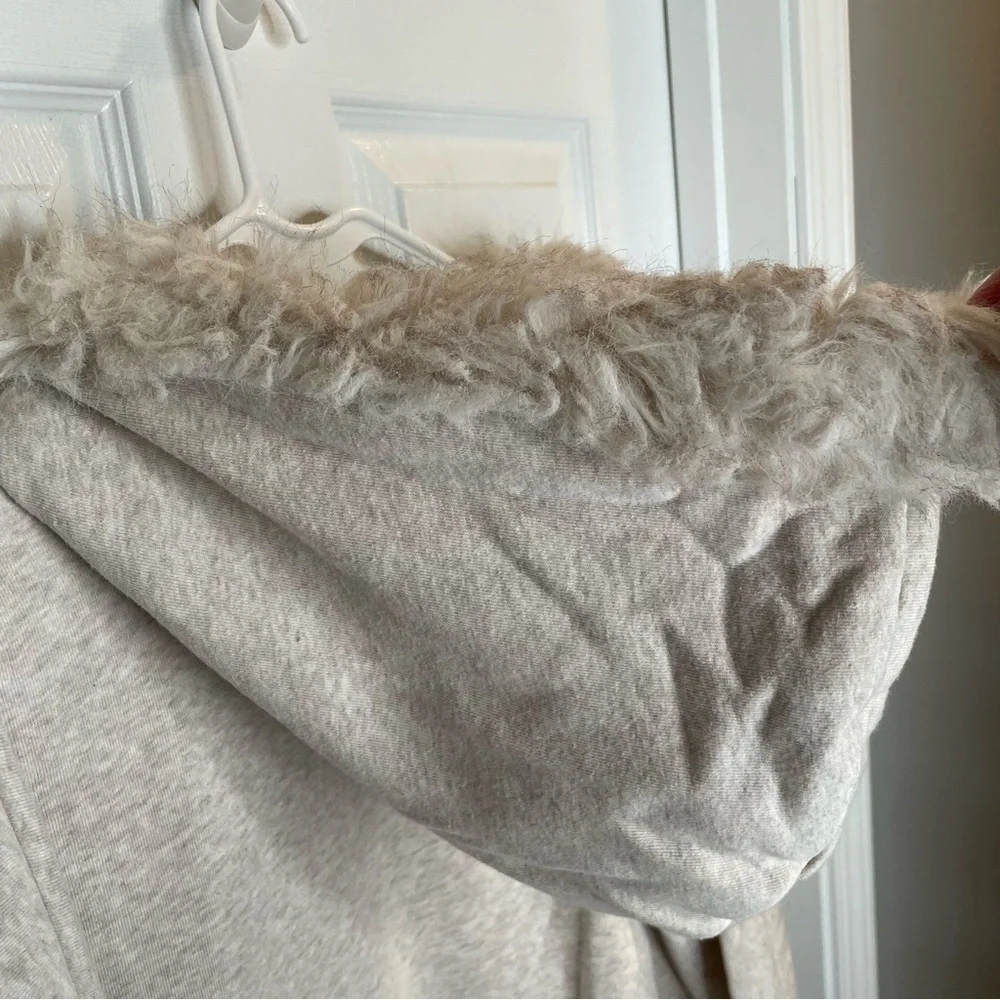 Soft Surroundings Alpina Pullover in Soft Taupe Heather L - Picture 7 of 10